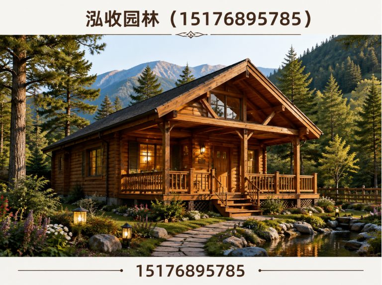 中卫防腐木凉亭展示图